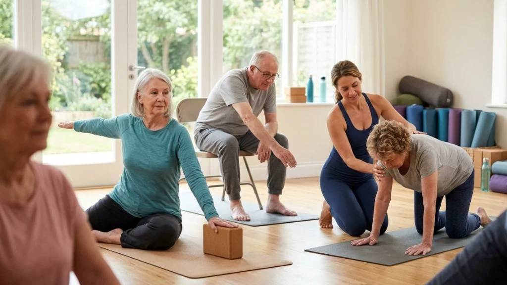 Yoga para Idosos: como começar com segurança e confiança — Arte em Movimento Yoga